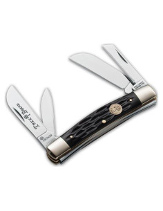 Cuchillo de bolsillo Boker TS Congress - Acero Inoxidable, Mango Hueso