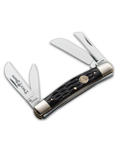 Cuchillo de bolsillo Boker TS Congress - Acero Inoxidable, Mango Hueso