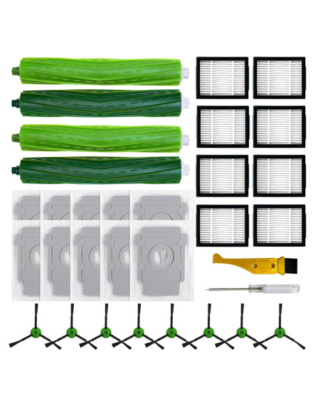 Repuestos para iRobot Roomba Soniicmomo 28 Piezas - Cepillos y Filtros