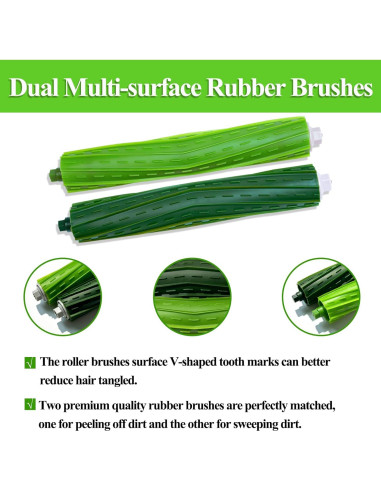 Repuestos para iRobot Roomba Soniicmomo 28 Piezas - Cepillos y Filtros