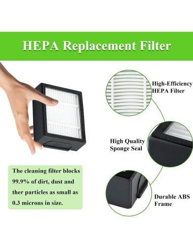 Repuestos para iRobot Roomba Soniicmomo 28 Piezas - Cepillos y Filtros