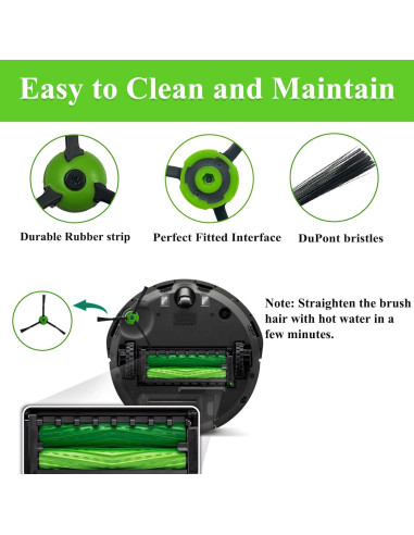Repuestos para iRobot Roomba Soniicmomo 28 Piezas - Cepillos y Filtros