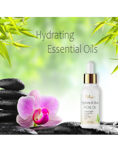 Aceite Facial Hidratante Deluvia con Aceites Esenciales 91g