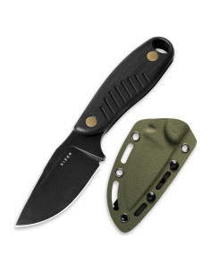 Cuchillo de hoja fija Kizer Hare D2 7.99 cm con funda