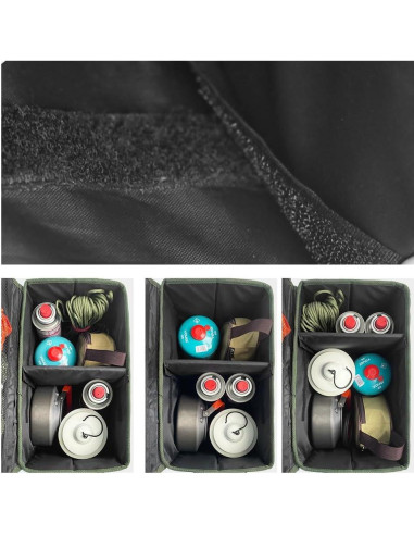 Bolsa de Almacenamiento Camping 18L PSKER Impermeable Verde Militar