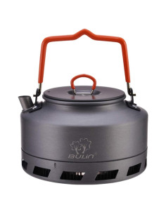Hervidor de Camping Bulin 1.6L Aluminio Ultraligero Negro