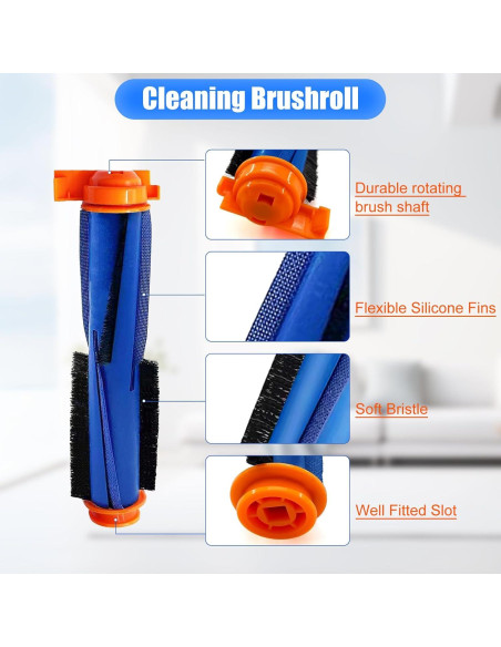 Kit de Repuesto 12 Piezas para Aspiradora Robot Shark AI AV2501S