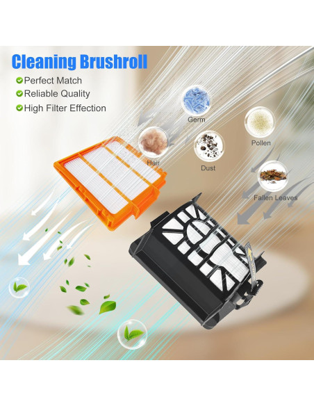 Kit de Repuesto 12 Piezas para Aspiradora Robot Shark AI AV2501S