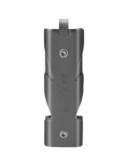 Silbato de Emergencia Titanio Tibitdeer KS013 120dB con Anillos