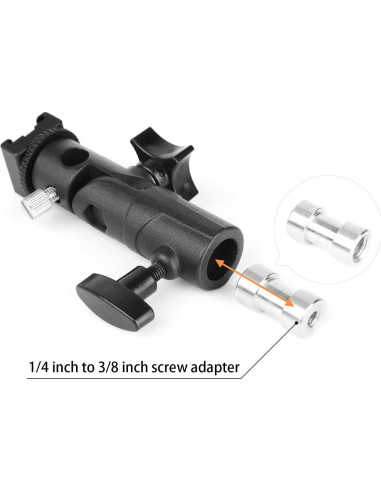 Soporte de Flash Anwenk Giratorio con Paraguas - 1 Pack