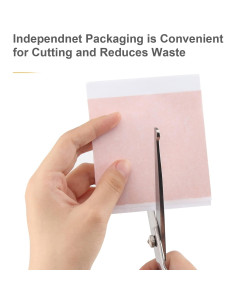 200 Hojas de Oro Imitación Bubimon - Oro, Rosa y Plata 2