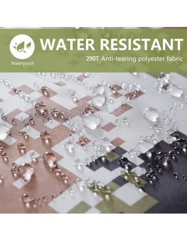 Saco de Dormir Individual ORTHOMTEX Camuflaje Verde 3 Estaciones