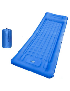 Almohadilla Inflable de Camping SEVNPRIME 198x74cm con Bomba