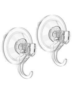 Gancho de Ventosa Grande VIS'V para Corona, 10 kg, 2 Pcs