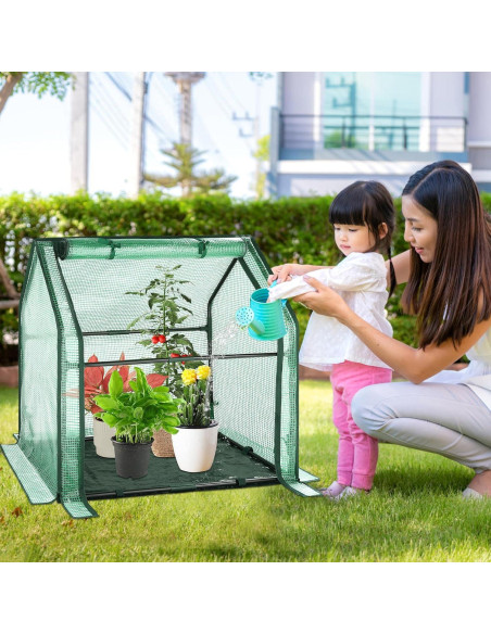 Invernadero Mini Portátil U'Artlines 91x46x84 cm con Alfombra