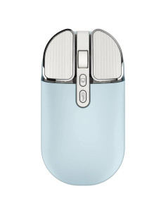 Ratón Inalámbrico Recargable Junsida Tutushu 2400DPI Azul