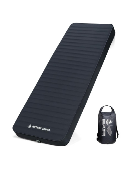 Colchón de Aire Individual OneTigris Dreamstar 7.6cm Grís