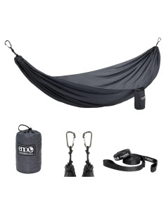 Hamaca Portátil ENO TravelNest 2.74m con Correas - Carbón