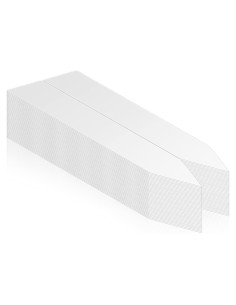 100 Etiquetas de Plantas Blancas AMORNING 10x2cm PVC