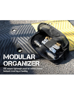 Bolsa de Cremallera Táctica LIVANS 21x4x10cm Organizador EDC 2