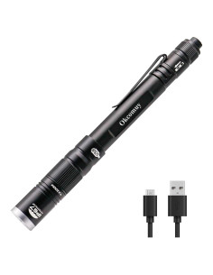 Linterna Recargable IP67 YONGYI con 4 Zooms y 300 Lúmenes