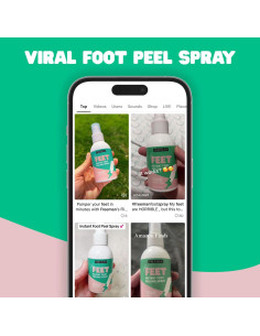 Spray Exfoliante para Pies Freeman Flirty Feet 118 ml 2