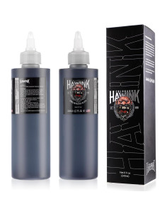 Tinta de Tatuaje Negra HAWINK 240ml Vegana Estándar Profesional 2