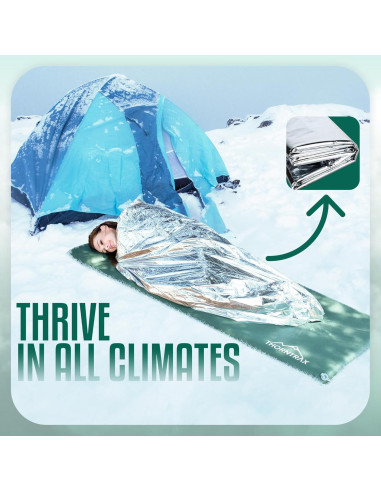 Almohadilla de Camping Autoinflable Thorntrax Verde 7.87 cm