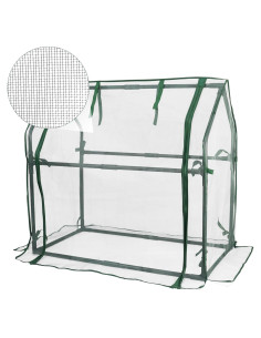 Invernadero Mini Gardzen Portátil 92x48x84.8 cm con Malla