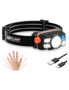 Linterna Frontal LED Recargable Anylight JF300801 500 Lúmenes