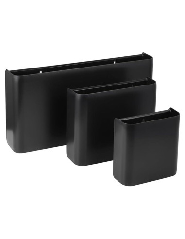 Caja de Almacenamiento Magnética Picowe 3 Piezas - Negro