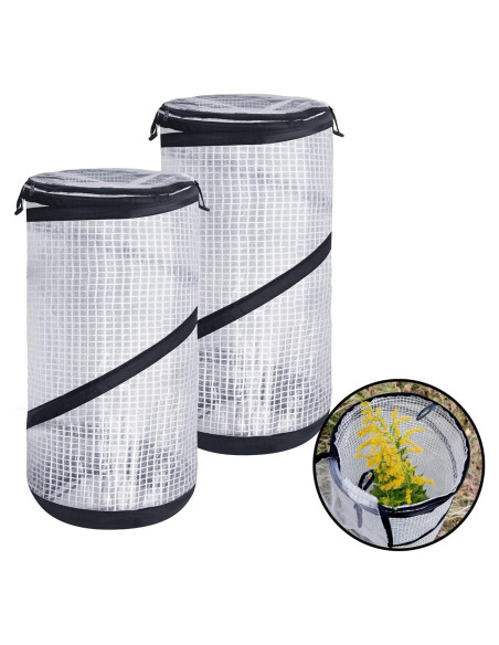 Invernadero Mini Plegable DECOHS 2 PCS 59.4x29.5 cm PVC