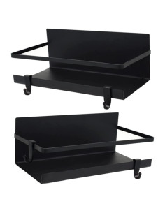 Estante Magnético para Especias Seropy - Paquete de 2, 24.4x12x9 cm