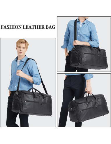 Bolsa de Ropa Convertible Seyfocnia 2 en 1 para Viaje 45L