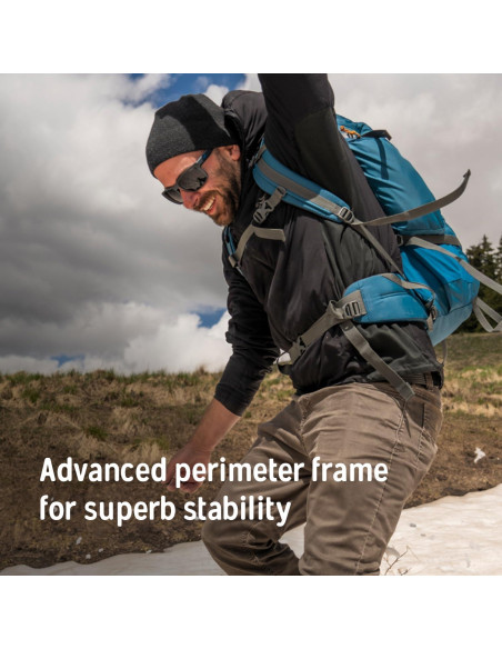 Mochila Kelty Redwing 36L Negra con Marco Interno y Ventilación