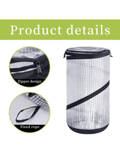 Invernadero Mini Plegable DECOHS 2 PCS 59.4x29.5 cm PVC