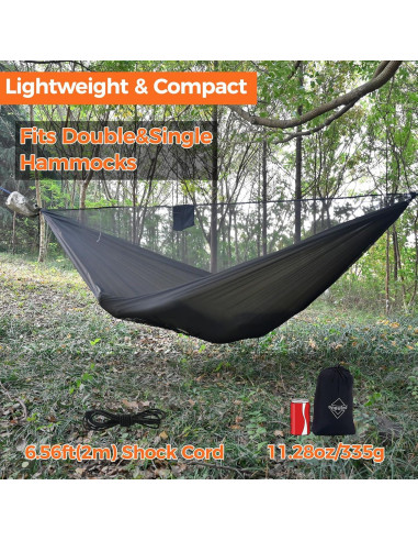 Red de Insectos Onewind para Hamacas - 320x130 cm, Ligera