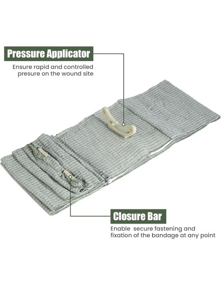 Venda de Emergencia Aid Code 15.24 cm - Kit de Primeros Auxilios