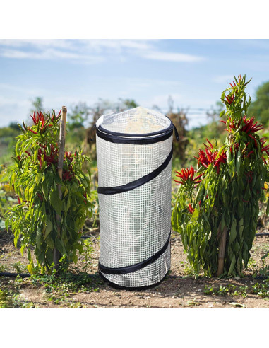 Invernadero Mini Plegable DECOHS 2 PCS 59.4x29.5 cm PVC