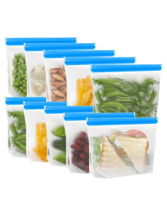 Bolsas Reutilizables IDEATECH para Sándwich 10 Paquete 3.78L