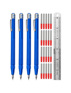 Grapador de Carburo de Tungsteno Genérico Azul - Paquete de 4