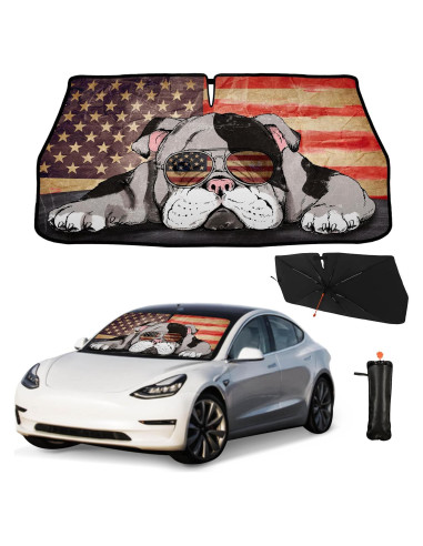 Paraguas Solar Plegable EDEEIL Bulldog 145x76cm Protección UV