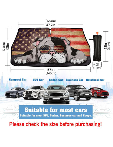 Paraguas Solar Plegable EDEEIL Bulldog 145x76cm Protección UV