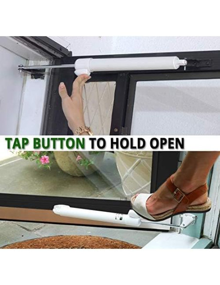 Cierre de puerta suave Touch 'n Hold Greenstar - Almendra