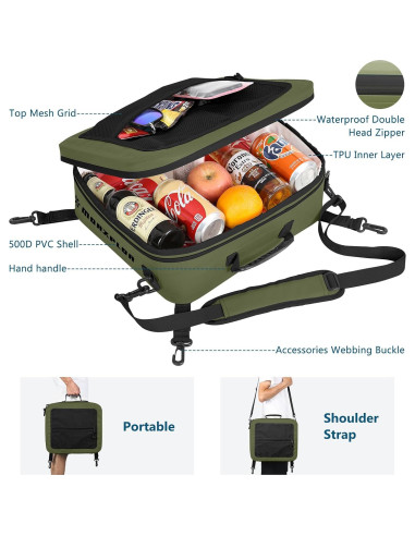 Bolsa Térmica Impermeable MORXPLOR 10L para Paddleboard