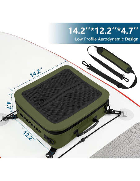 Bolsa Térmica Impermeable MORXPLOR 10L para Paddleboard