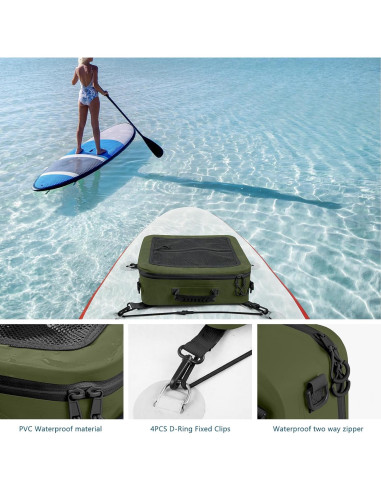 Bolsa Térmica Impermeable MORXPLOR 10L para Paddleboard