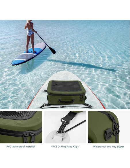 Bolsa Térmica Impermeable MORXPLOR 10L para Paddleboard