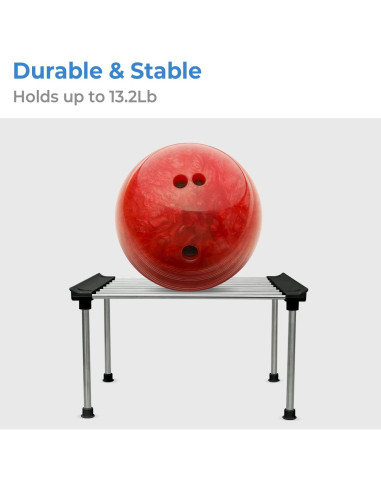 Estante Organizador Carrotez, 2 Estantes Apilables Negro 19.81x15.24x22.86 cm