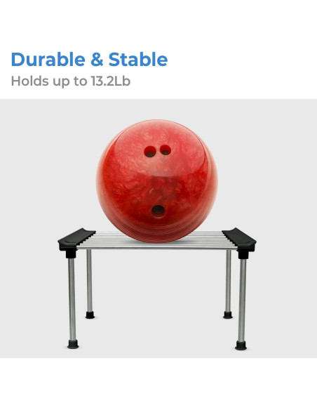 Estante Organizador Carrotez, 2 Estantes Apilables Negro 19.81x15.24x22.86 cm